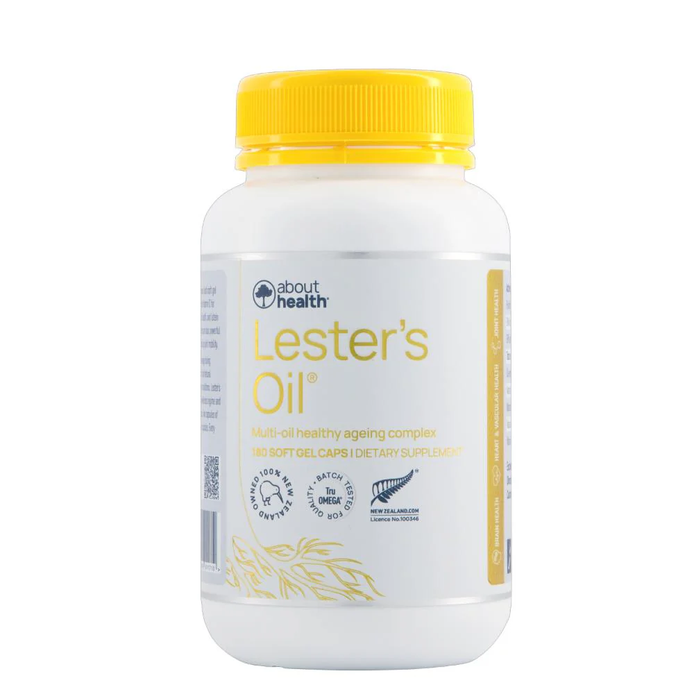 About Health Lester's Oil 60 Capsules