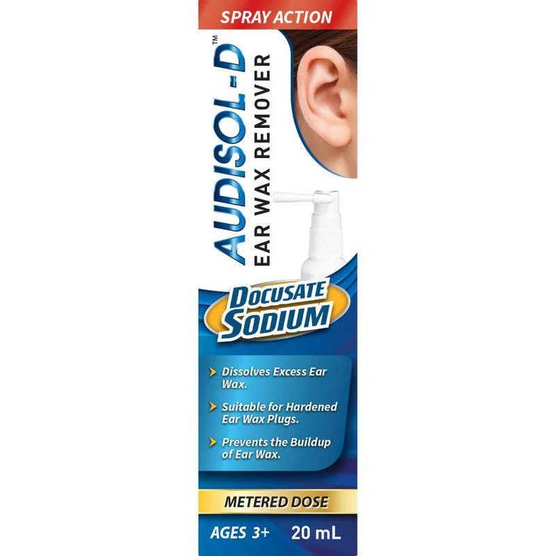 Audisol D Ear Wax Remover 20ml