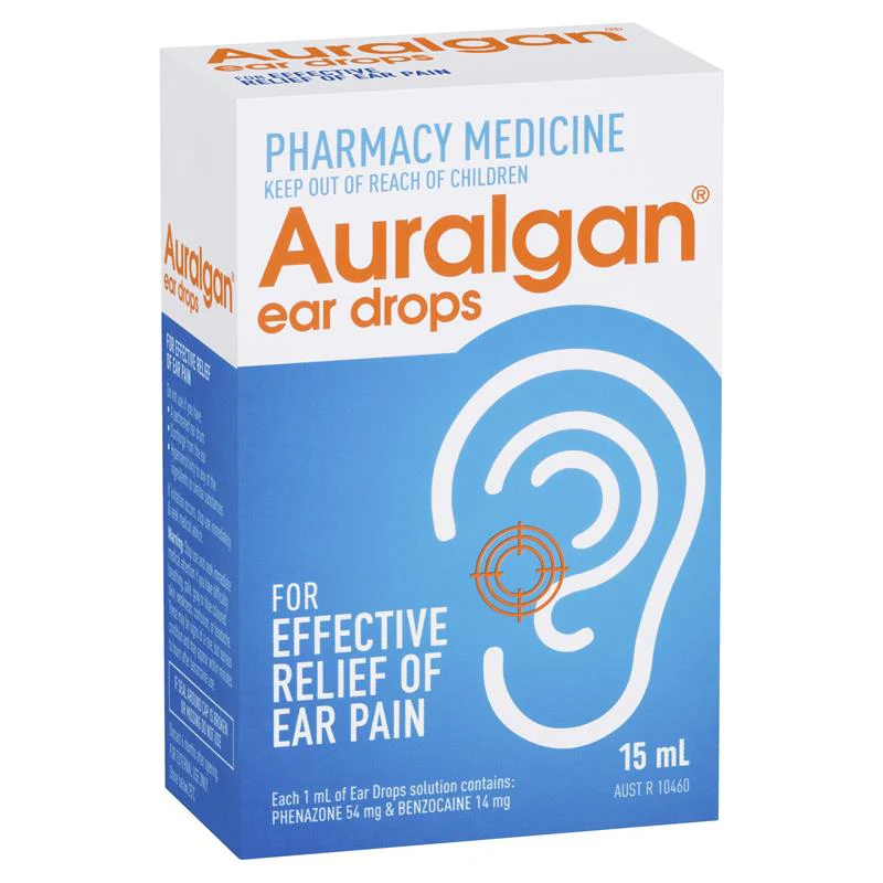 Auralgan Ear Pain Relief Drops 15ml