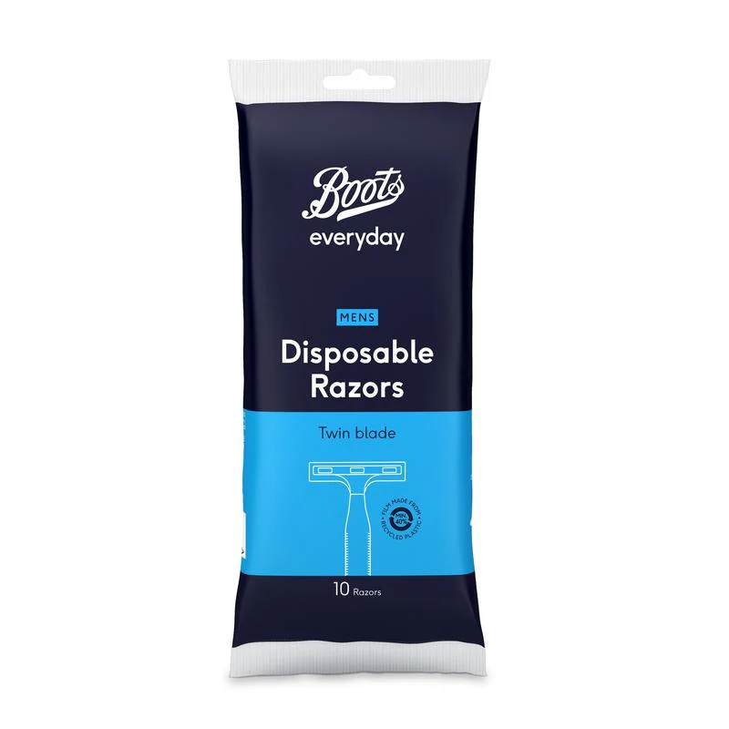 Boots Everyday Twin Blade Disposable Razor 10 Pack