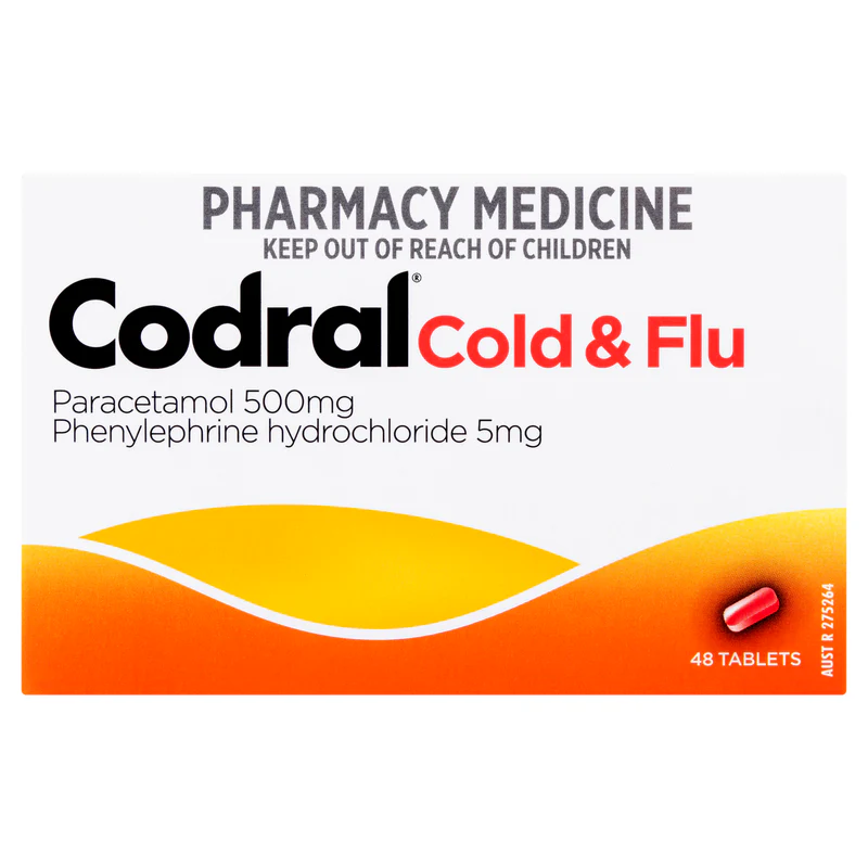 Codral PE Cold & Flu Tablets