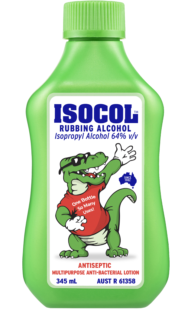 Isocol Rubbing Alcohol Antiseptic 345ml