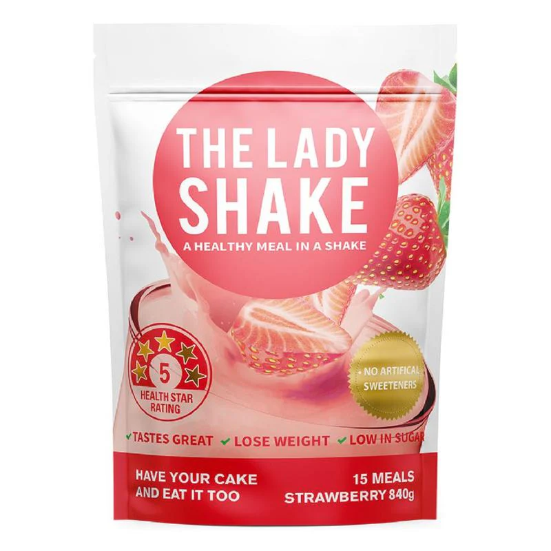 The Lady Shake Strawberry 840g