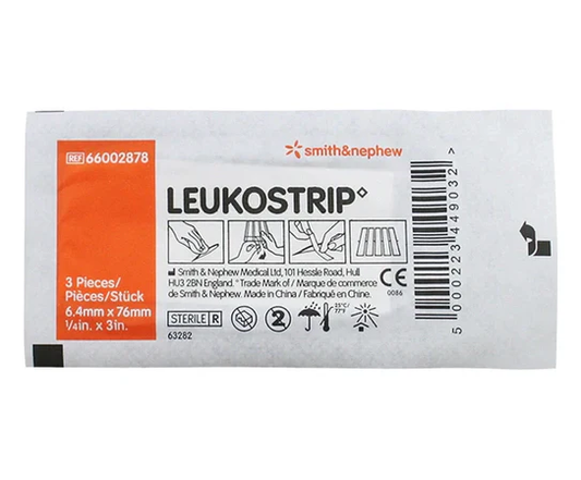 Leukostrip Wound Closure Strips 6.4mmx76mm