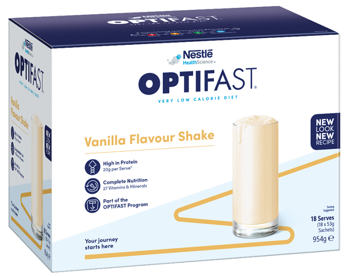 Optifast VLCD Vanilla Shake 18 Pack