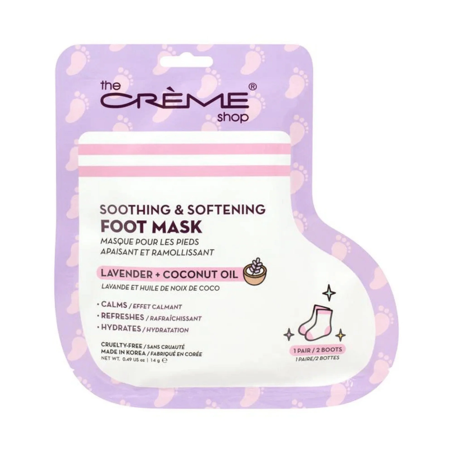 The Creme Shop Soothing & Softening Foot Mask