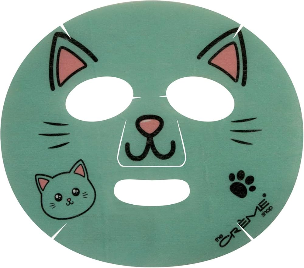The Creme Shop Be Clear, Skin Kitten Sheet Mask