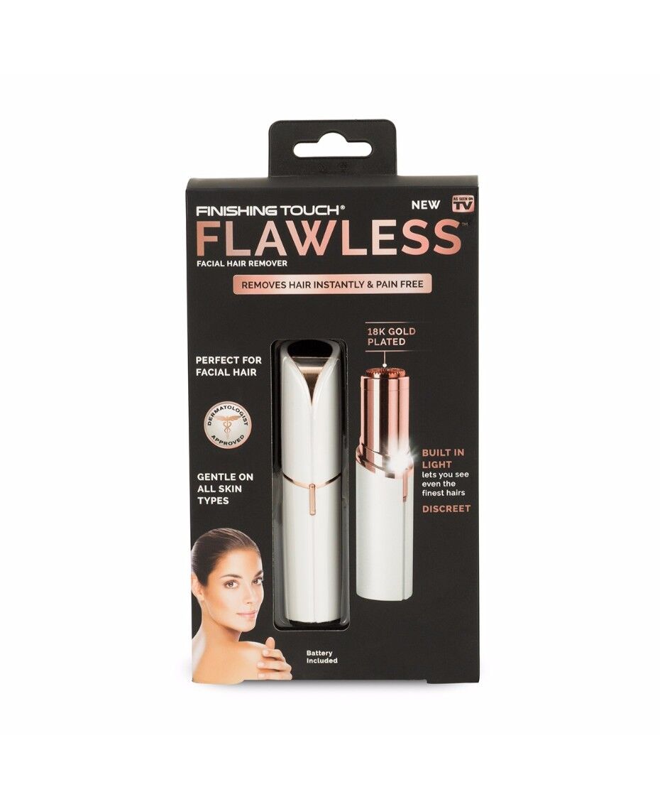Finishing Touch Flawless Facial Hair Remover - White