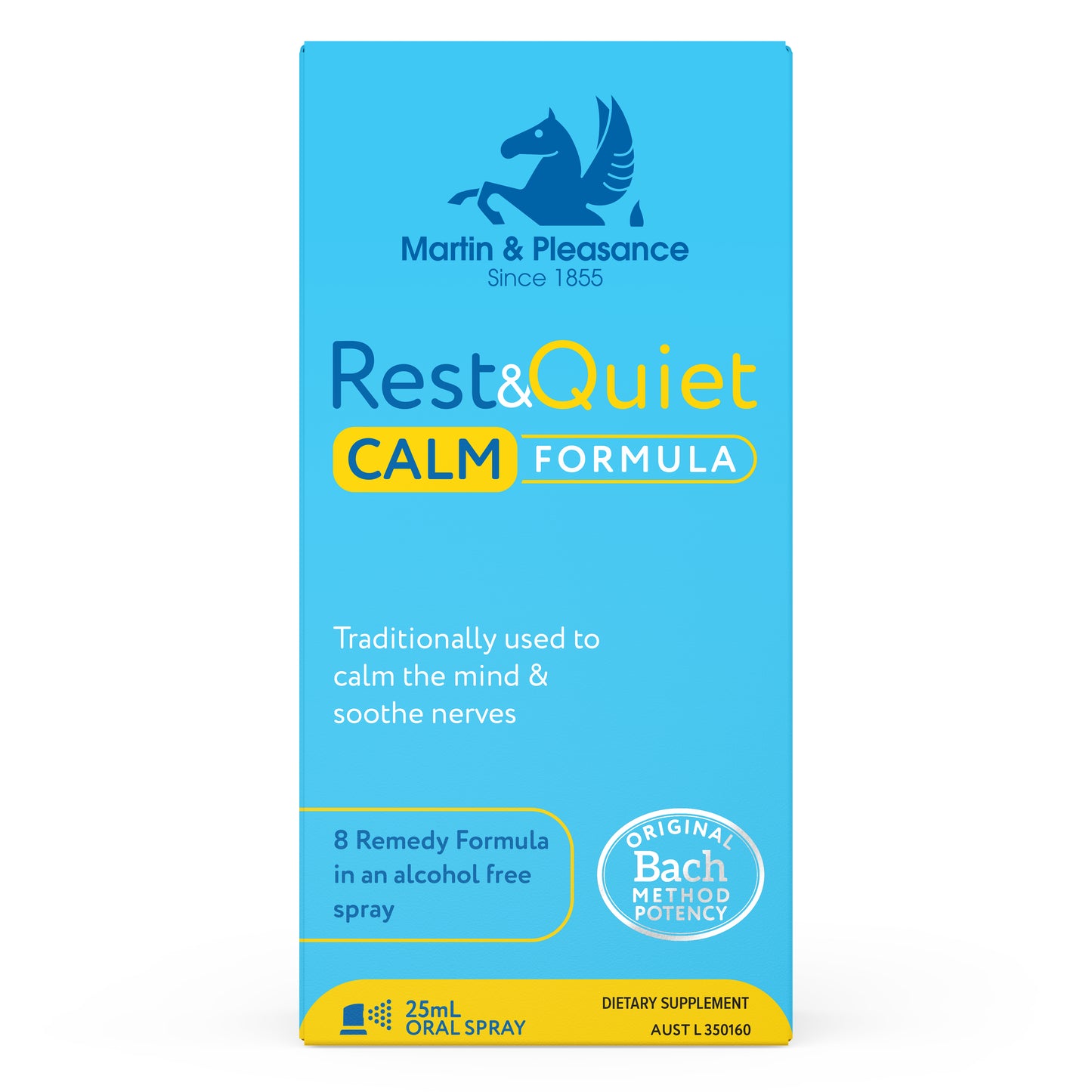 Martin & Pleasance Rest & Quiet Calm Formula 25ml Oral Spray