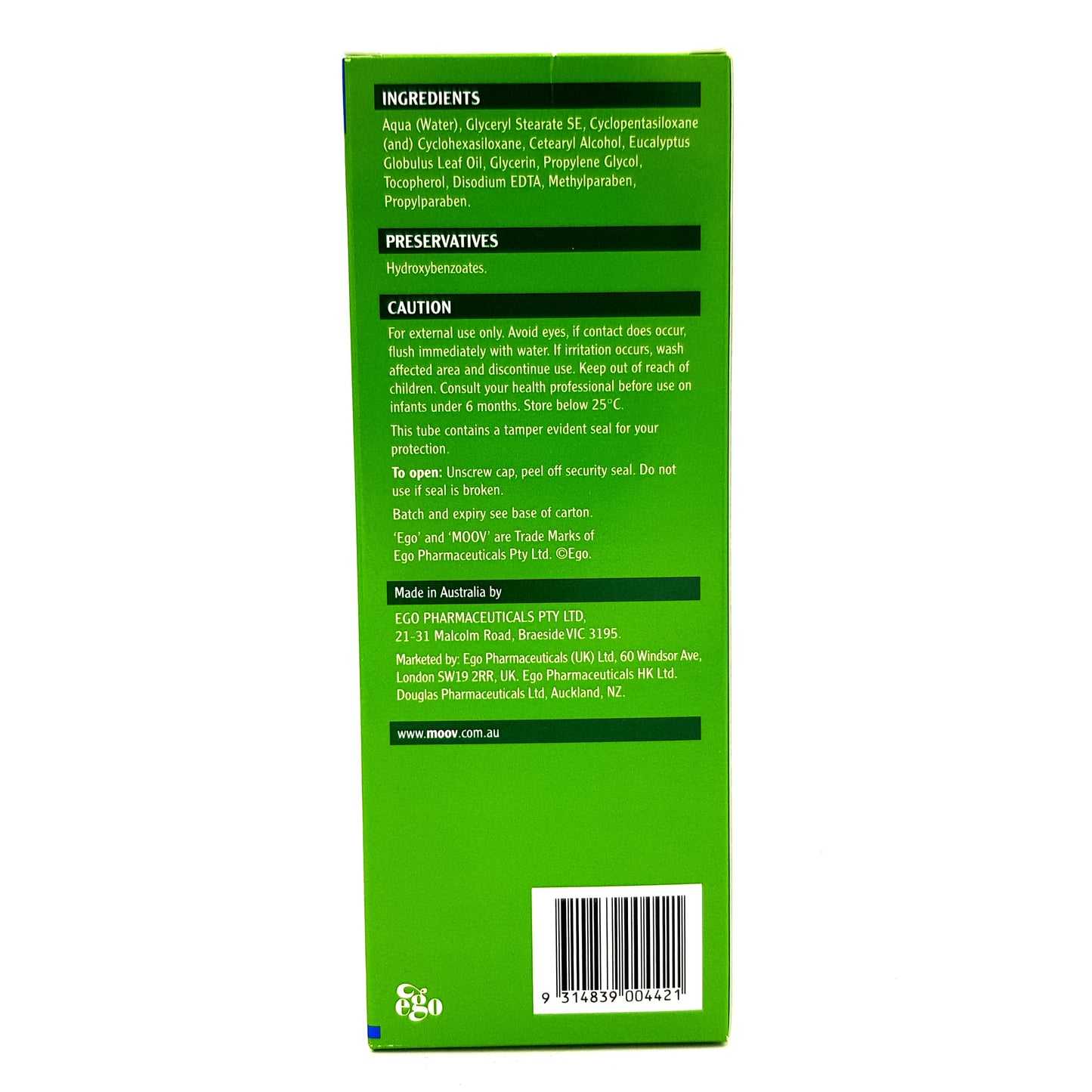 EGO Moov Head Lice Combing Conditionerr 200ml
