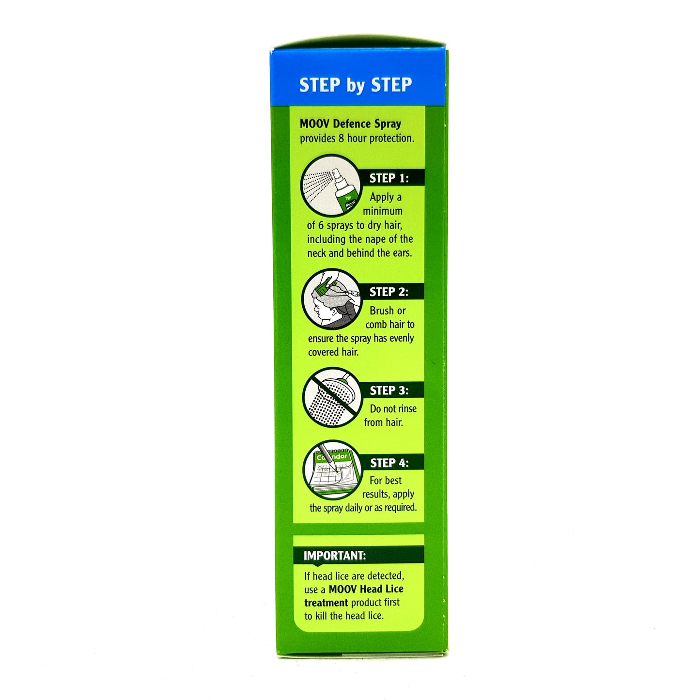 EGO Moov Head Lice Defence Spray 120ml