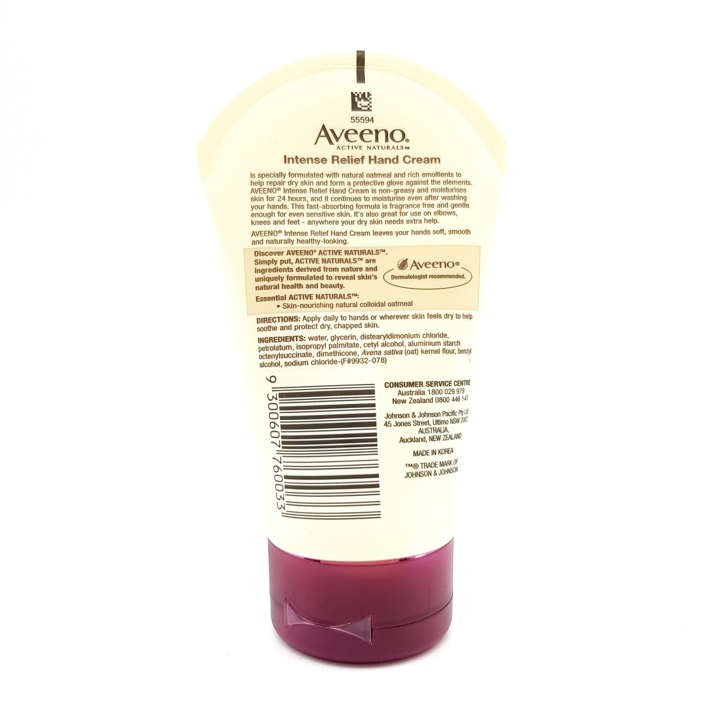 AVEENO Intense Relief Hand Cream 100g
