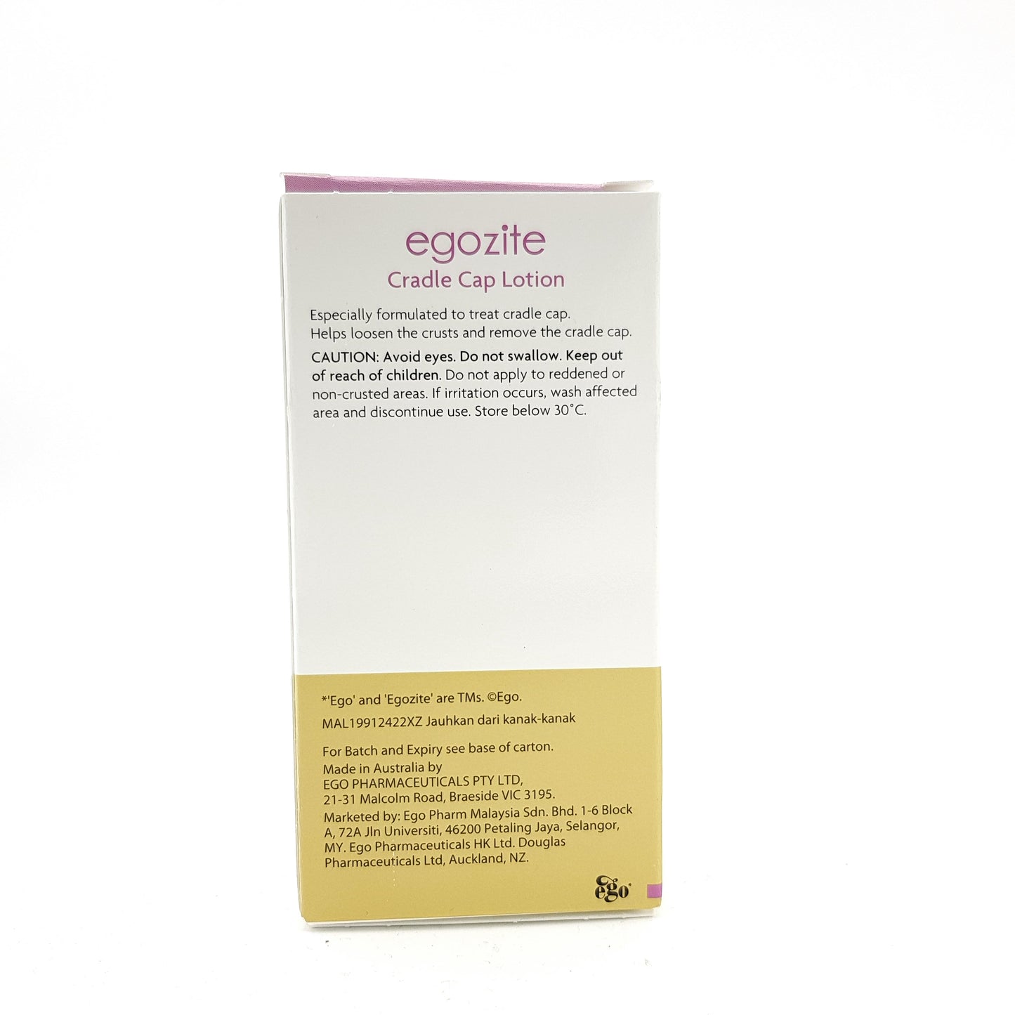 EGO Egozite Cradle Cap Lotion 50ml