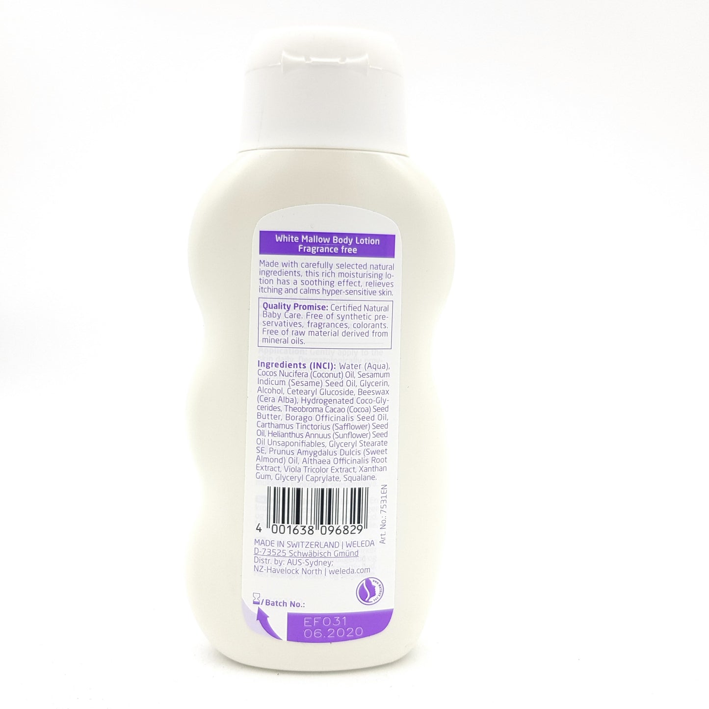 Weleda White Mallow Body Lotion 200ml