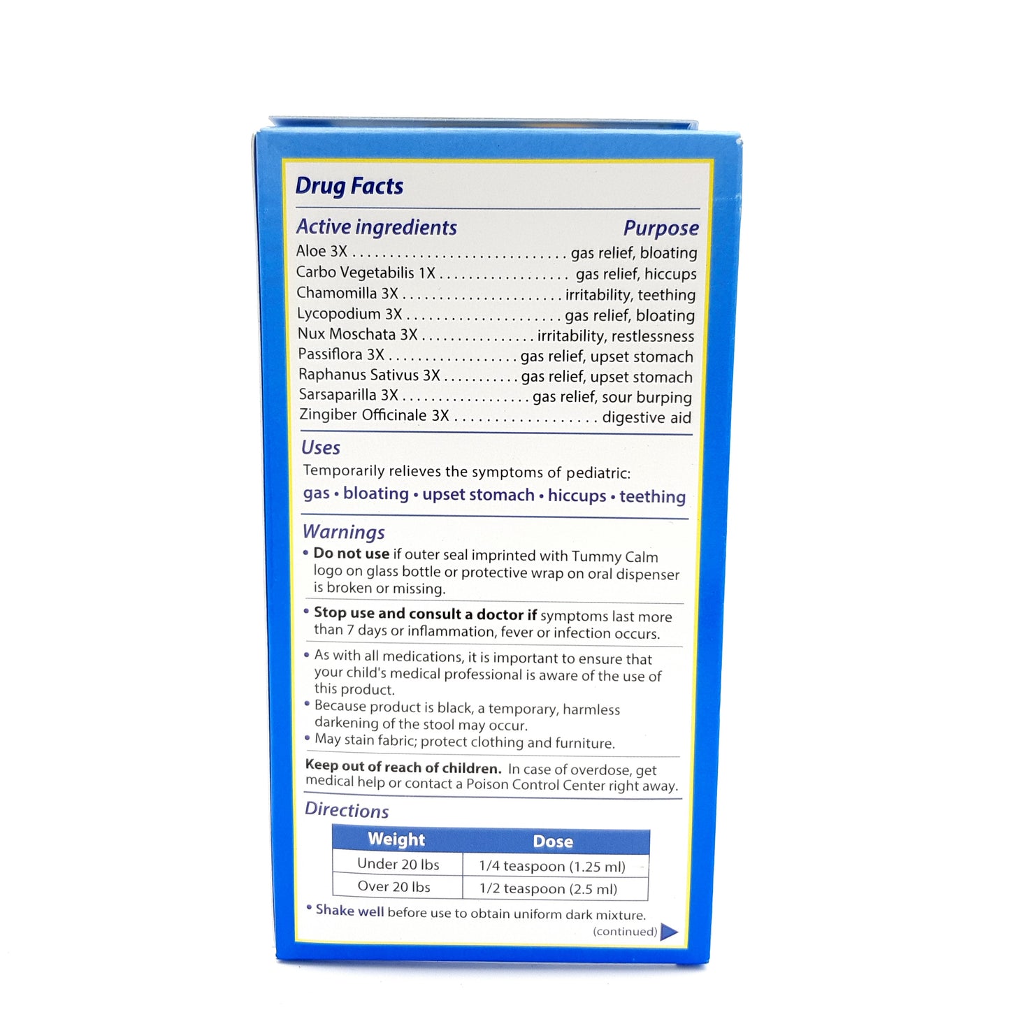 Tummy Calm Gas Relief Drops 59ml