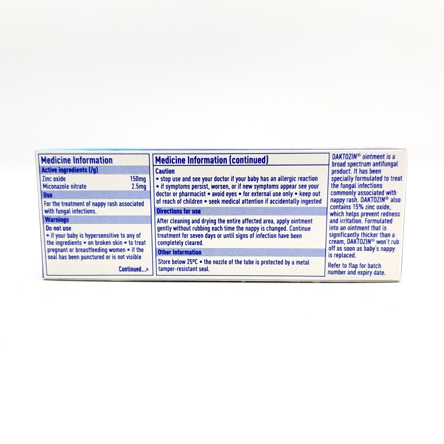 Daktozin Ointment 15g