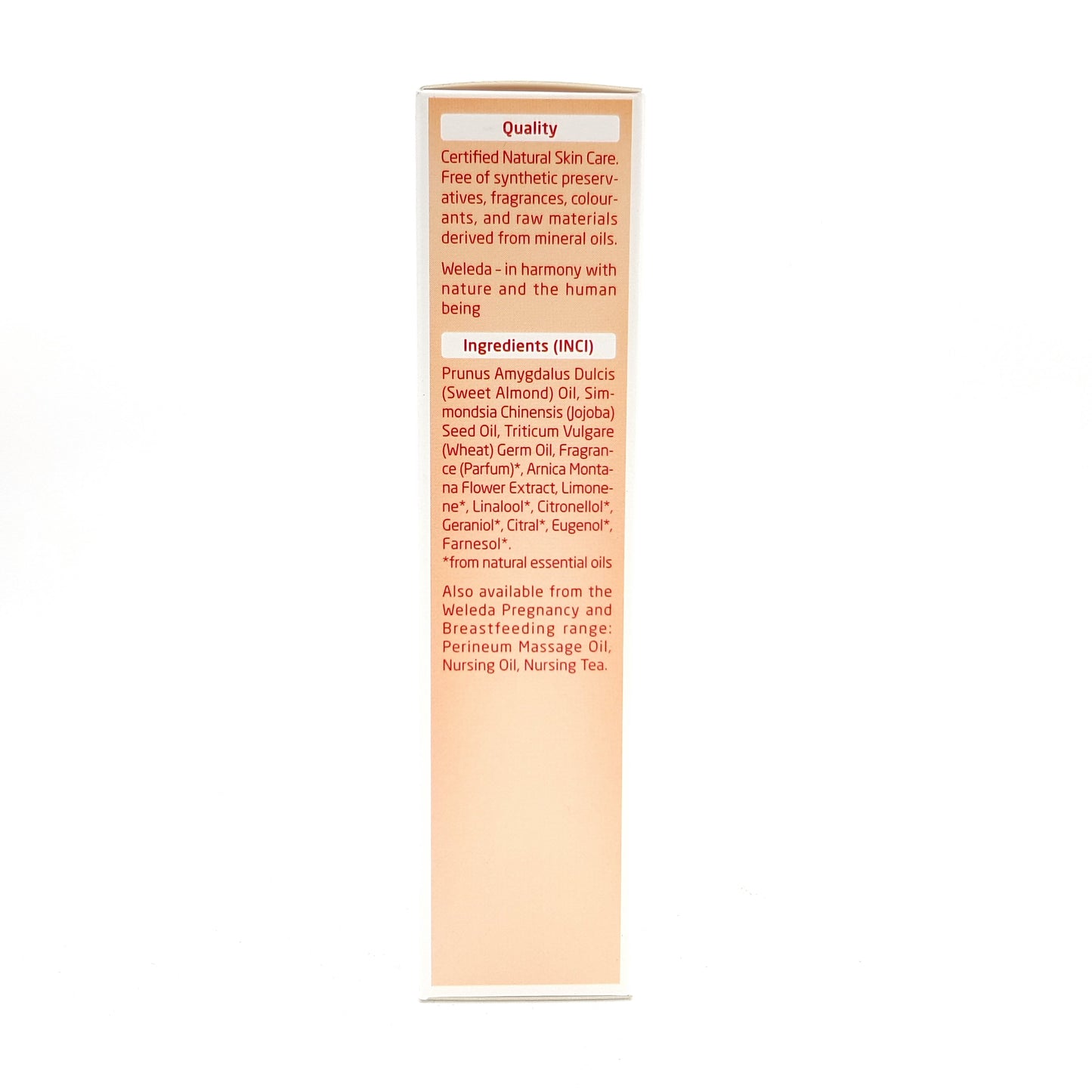 Weleda Pregnancy Stretch Mark Massage Oil 100ml