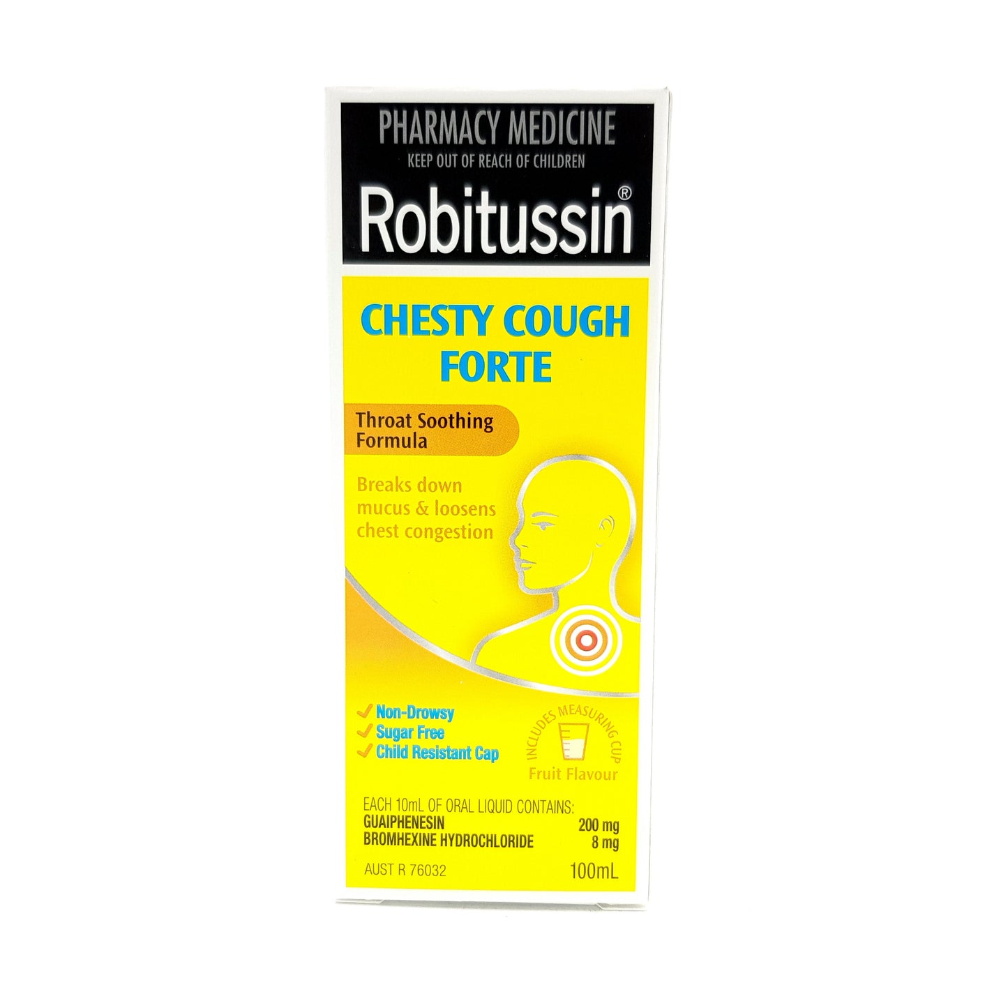 Robitussin Chesty Cough Forte Liquid 100ml