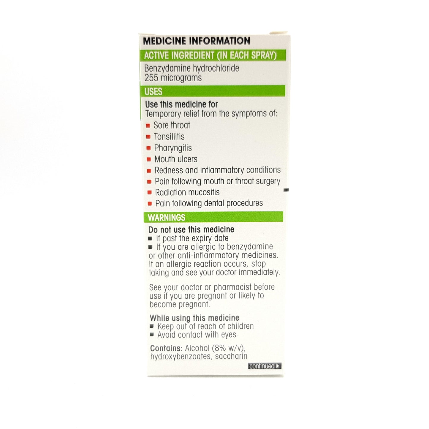 Difflam Sore Throat Spray 30ml