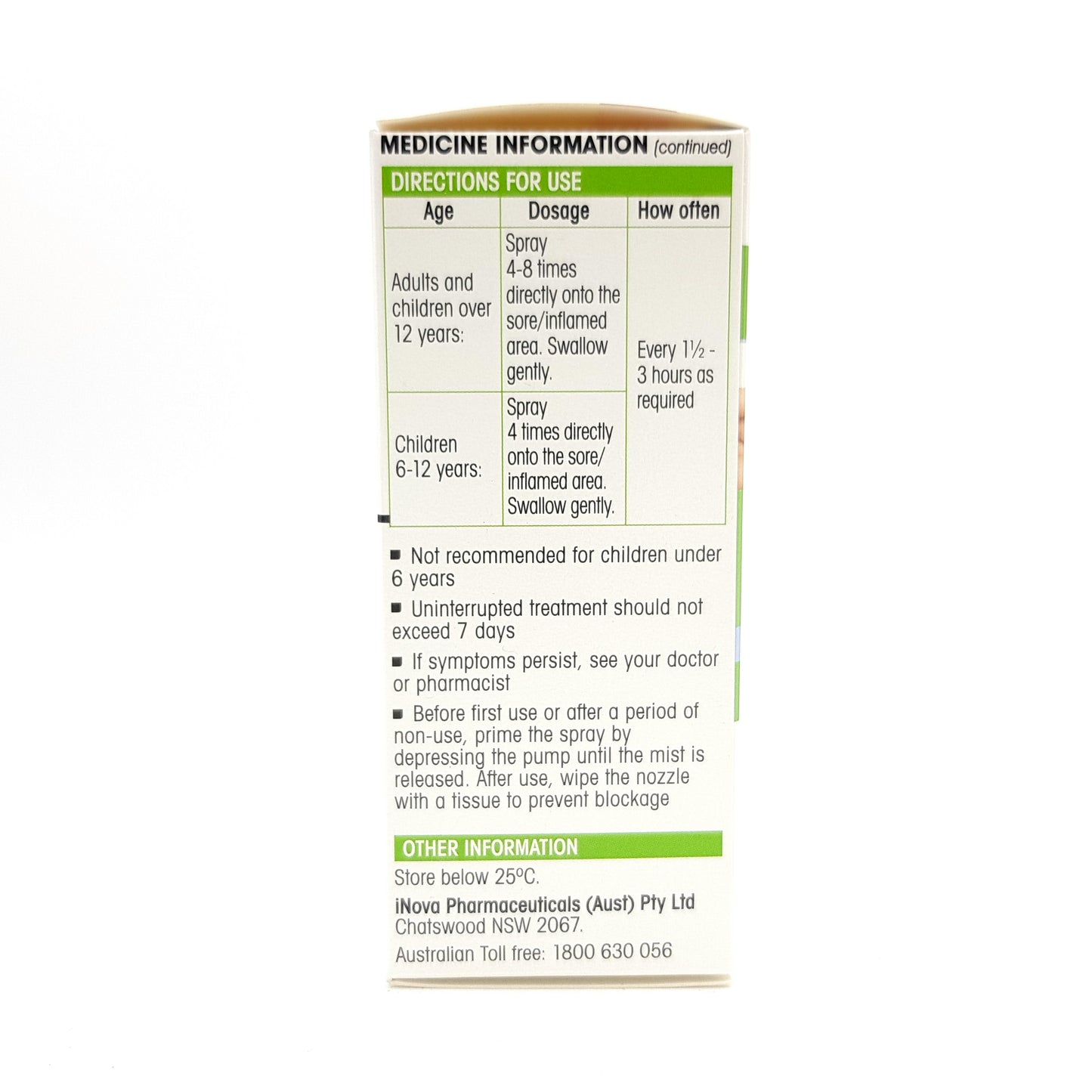 Difflam Sore Throat Spray 30ml