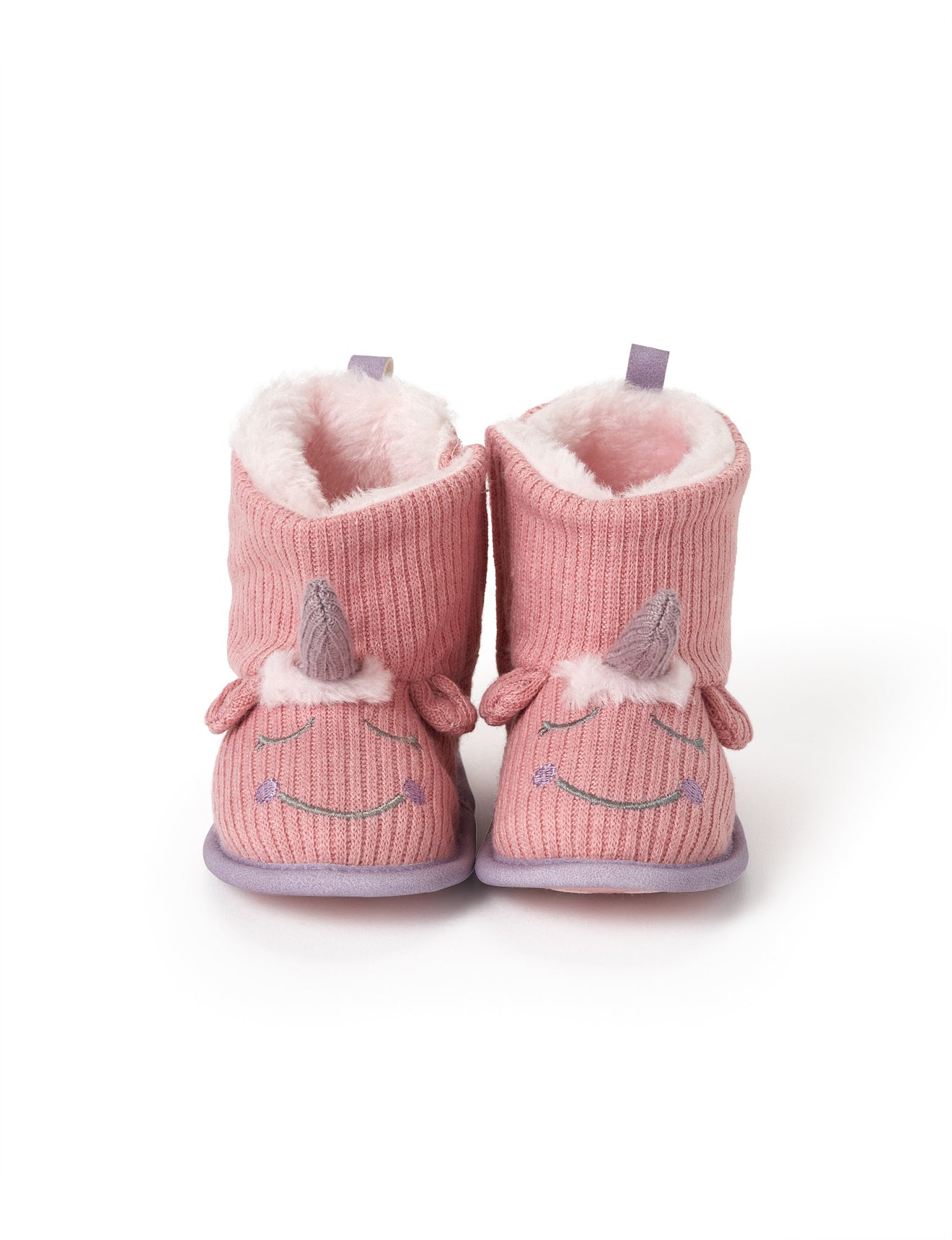 HIHOP Winter 2021-Baby Unicorn Slipper Boots Vintage Pink 6-12m