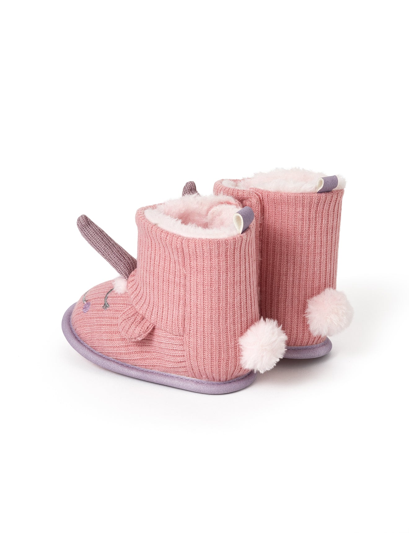 HIHOP Winter 2021-Baby Unicorn Slipper Boots Vintage Pink 6-12m