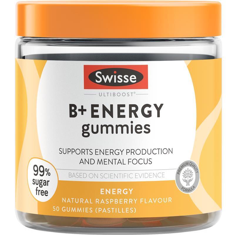 Swisse UB B+ Energy Gummies 50's