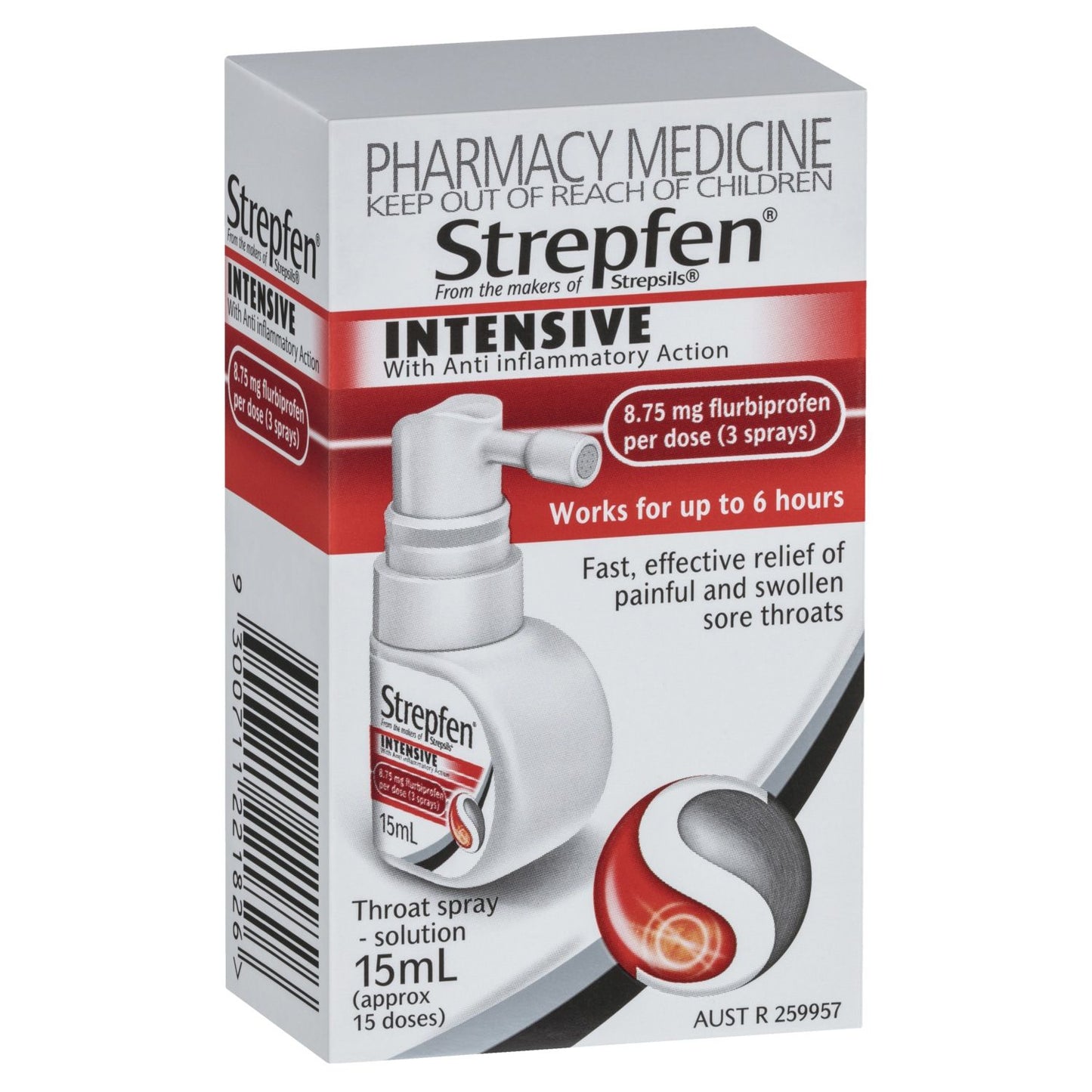 STREPFEN Intens Throat Spray 15ml