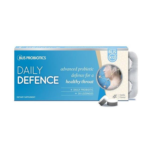 BLIS Daily Defence Lozenges Vanilla 30s