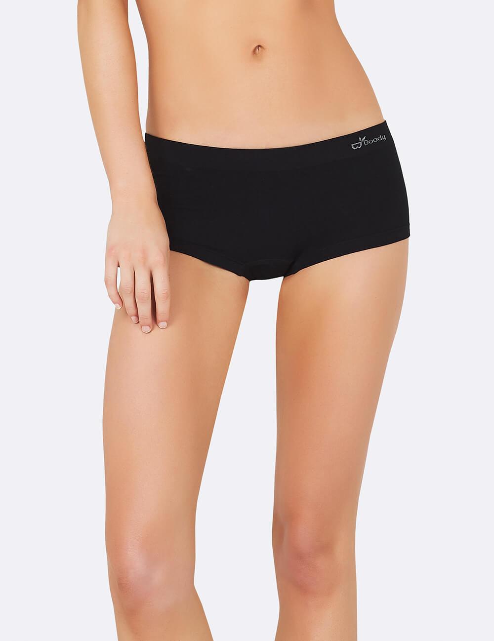Boody Boy Leg Briefs Black