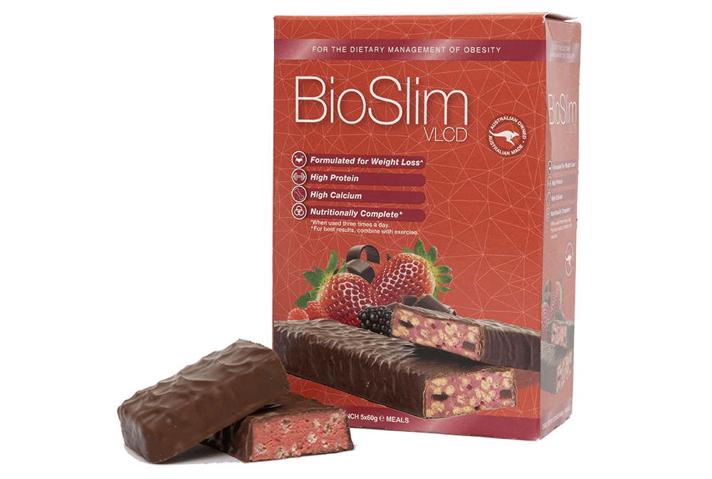 BioSlim VLCD Bar Choc Berry 5x60g