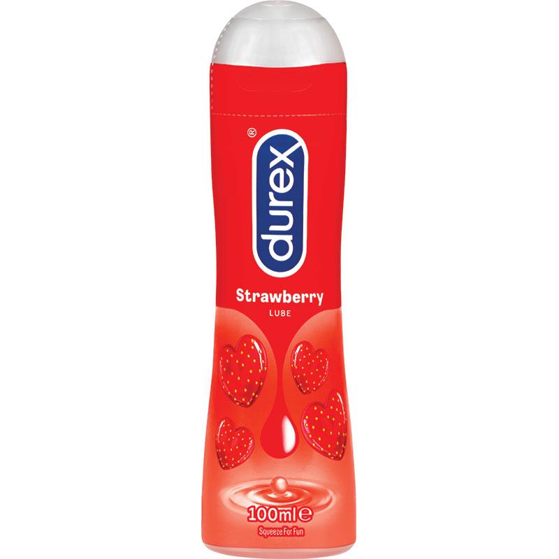 Durex Strawberry Flavoured Lubricant 100ml