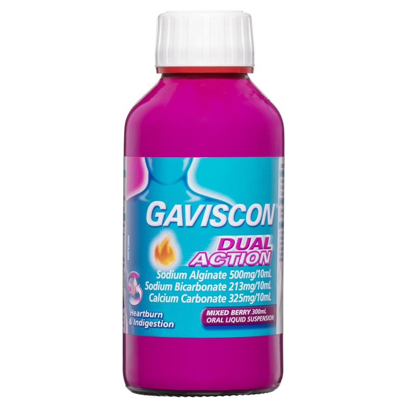 GAVISCON Dual Action Mixed Berry Liquid 300ml