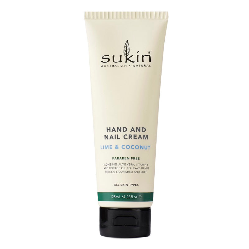 Sukin Signature Hand & Nail Cream Pump 125ml