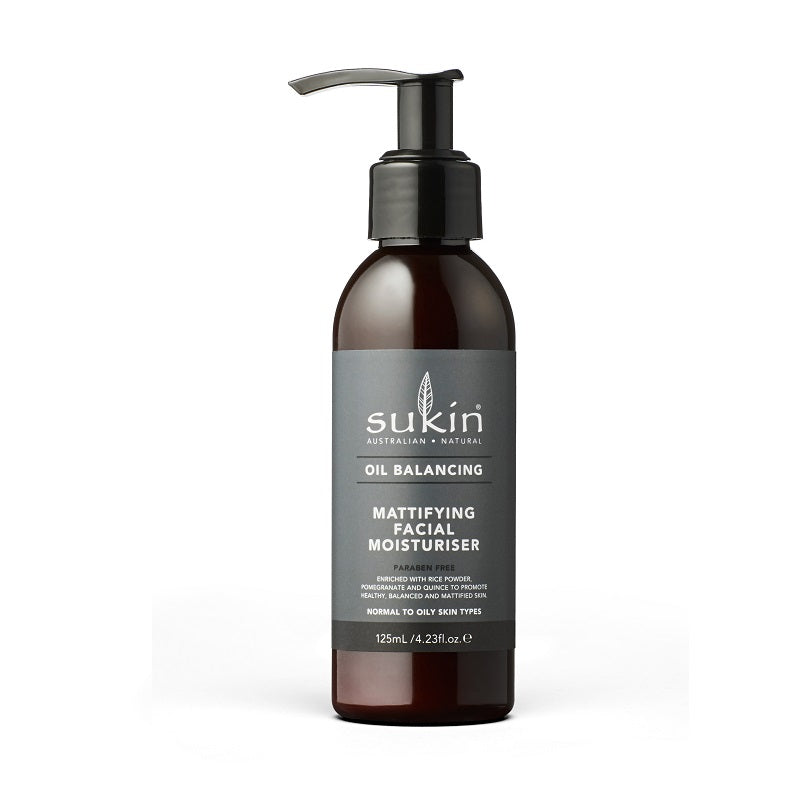 Sukin Oil Balancing Mattifying Facial Moisturiser 125ml