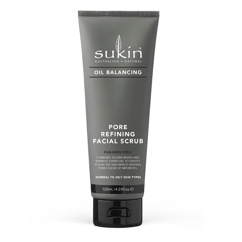 Sukin Oil Balancing Pore Refining Facial Scrub 125ml
