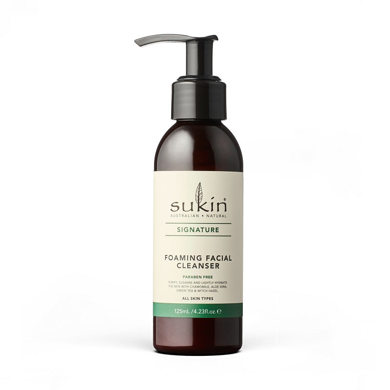 Sukin Signature Foaming Facial Cleanser Pump 125ml