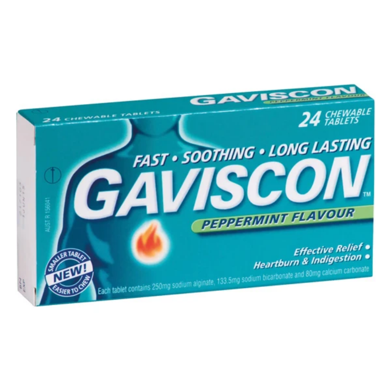 GAVISCON Tabs Peppermint 24s
