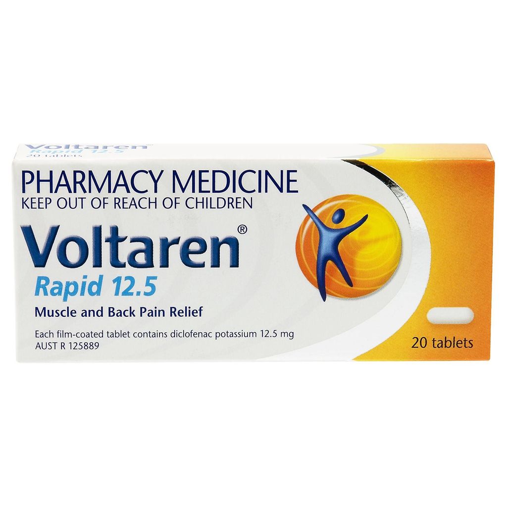 Voltaren Rapid Tabs 12.5mg 20s