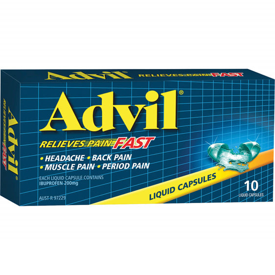 Advil Liquid Capsules 10s