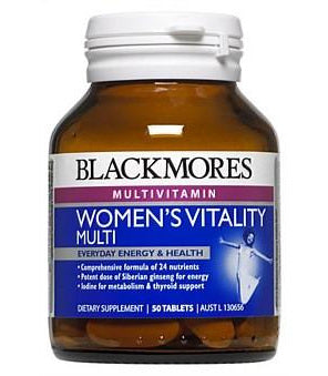 Blackmores Women's Vitality Multi 50 Tabs