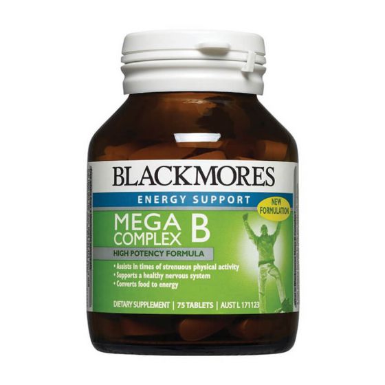 Blackmores Mega B Complex 75 Tabs