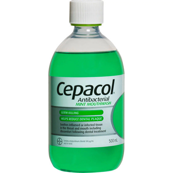 Cepacol Mouthwash Solution Mint 500ml