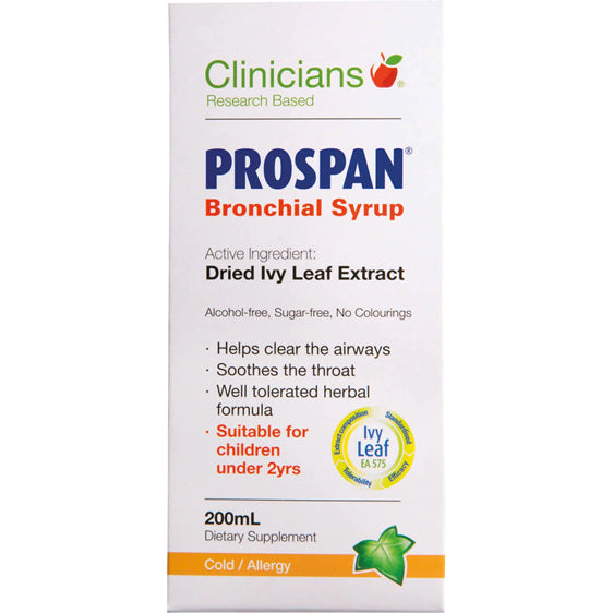 Clinicians Prospan Bronchial Syrup 200ml