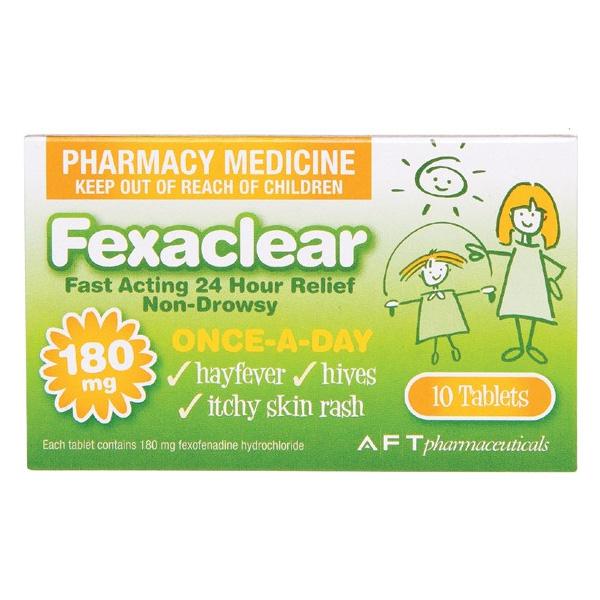 Fexaclear 180mg Tablets