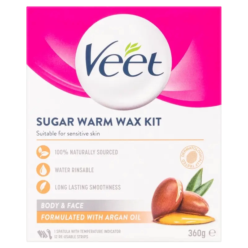 Veet Warm Wax with Argan Oil 360g