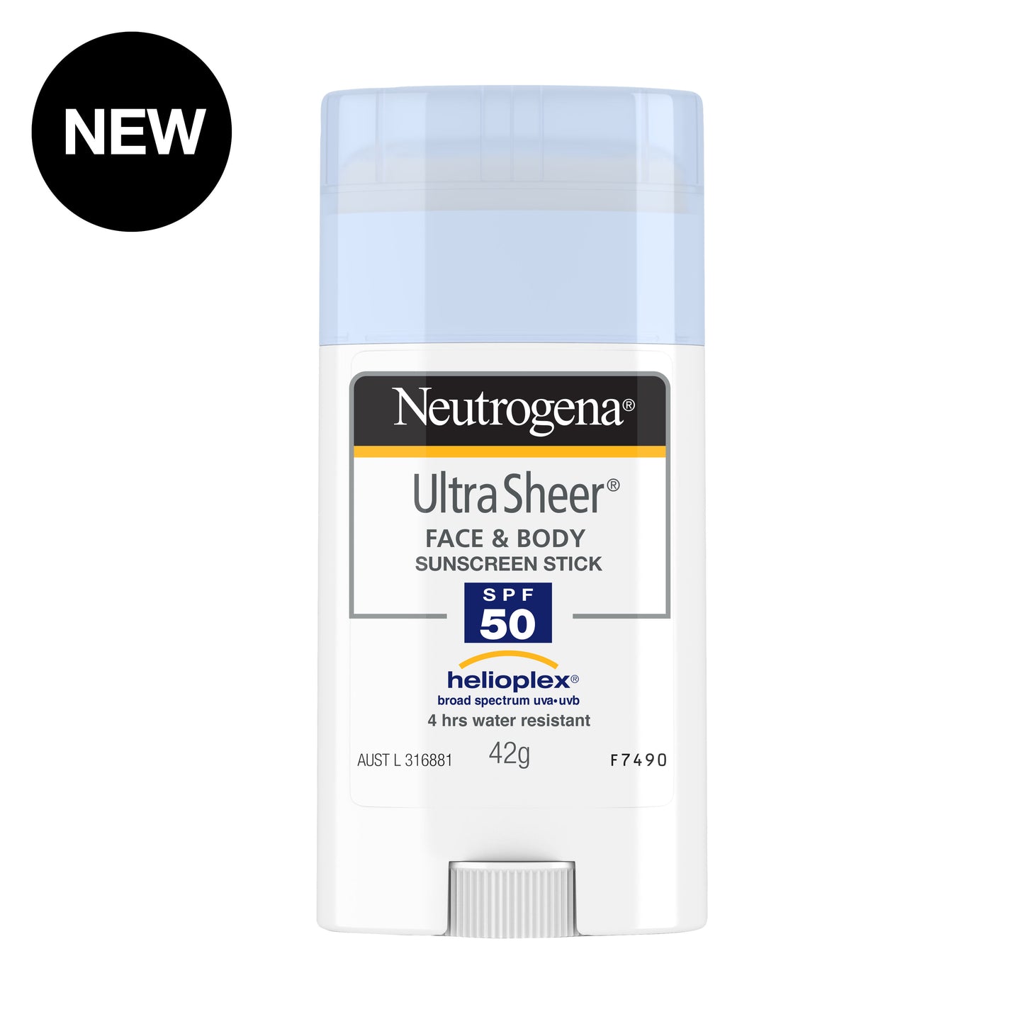 Ultra Sheer Face & Body Sunscreen Stick SPF50 42g