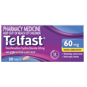 Telfast 60mg Tablets 20