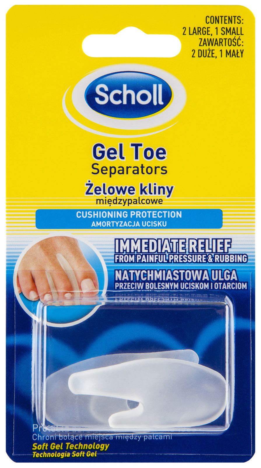 Scholl Gel Toe Separator Pain Relief