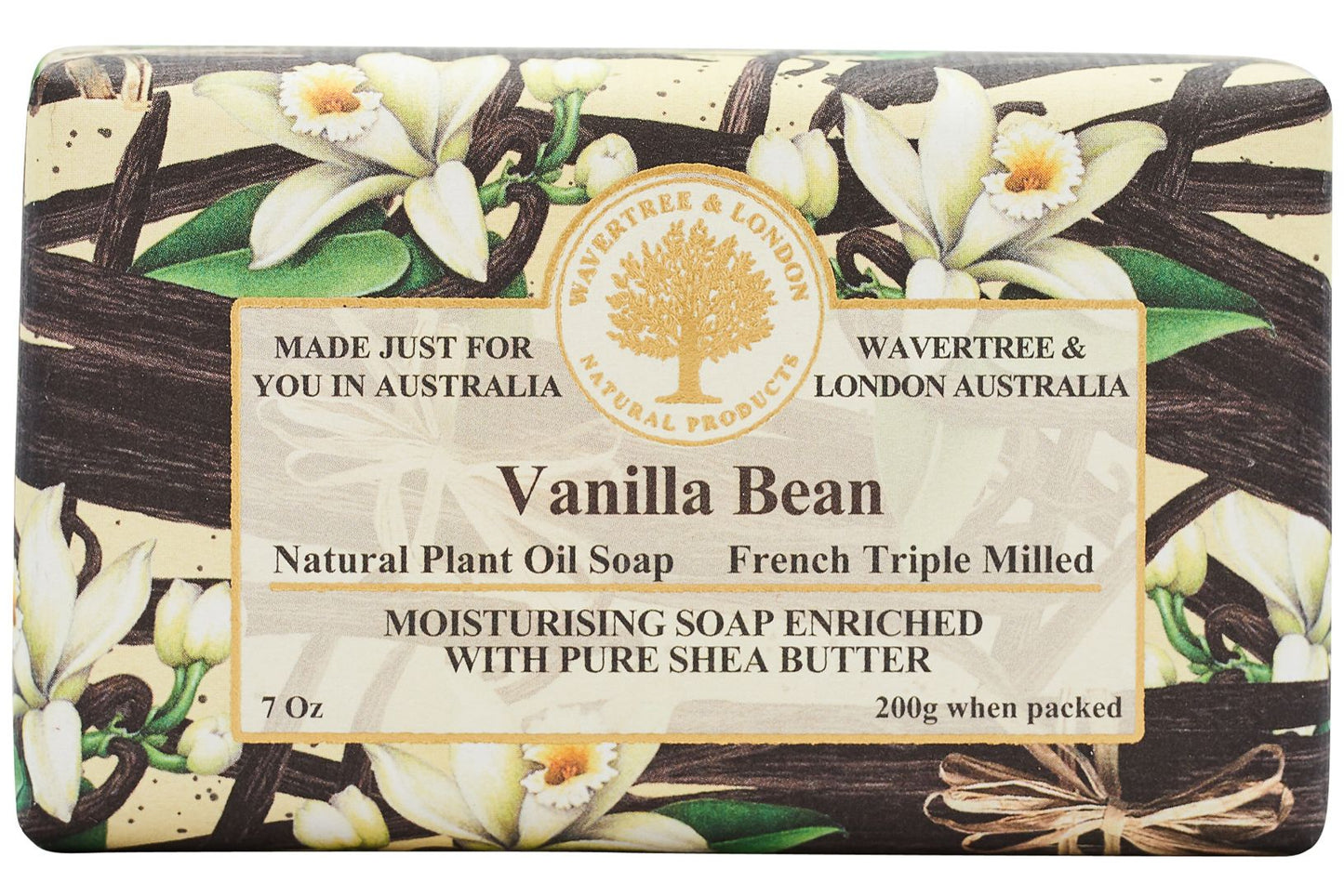 Vanilla Bean Soap Bar 200g